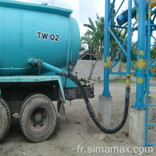 Exportation vers le Ghana 50t Ciment Silo